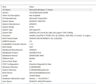 Riyadh, Computers, SAR 2500,  LENOVO LAPTOP FOR SALE - LEIGON