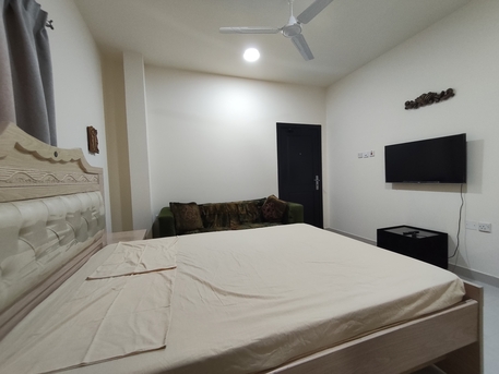 Manama, Apartments/Houses, BHD 160/year,  1 BR,  Isatown:- Furnished Studio Flat On Rent With Ewa..