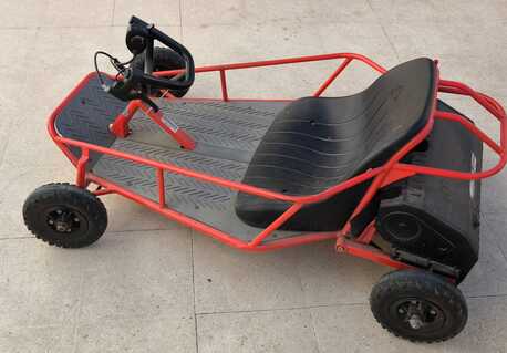 Jeddah, Bicycles, SAR 500,  Razor Dune Buggy USA Cart, Heavy Frame, Dual Battery,  70KG Max Weight, RED &ndash; 250W Motor