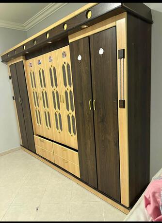 Al Malqa, Furniture, SAR 100,  SAR 100, Furnished, 2 + 1 + 1 Sofa Seater, 2 Royal Throne Chairs, 4 Double Door Almari