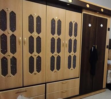 Al Malqa, Furniture, SAR 100,  SAR 100, Furnished, 2 + 1 + 1 Sofa Seater, 2 Royal Throne Chairs, 4 Double Door Almari