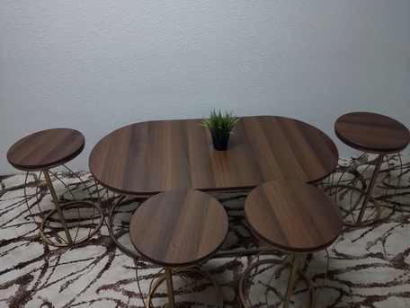 Al Rawdah, Furniture, SAR 250,  DrawingRoom  Centre Tables With 5 Pcs