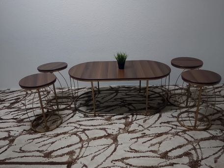 Al Rawdah, Furniture, SAR 250,  DrawingRoom  Centre Tables With 5 Pcs