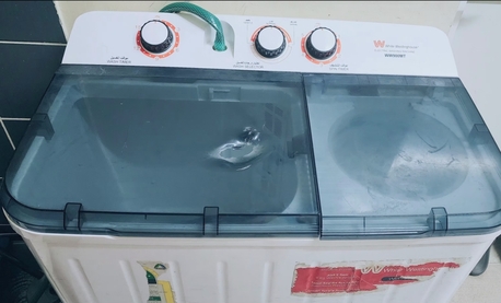 Riyadh, Appliances, SAR 400,  Cheapest Sale 400 Riyal Only Washing Machine White-Westinghouse WW900MT