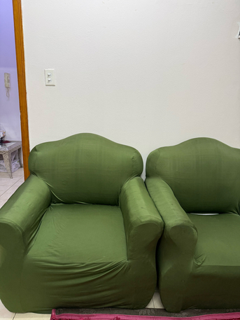 Al Khobar Al Shamalia, Furniture, SAR 150,  Two Single Seater Sofas