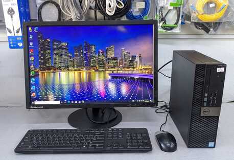 Manama, Computers, BHD 105,  Dell Core I7 Computer (8CPUs) RAM 8GB SSD 256GB 35x Fast 22" Monitor WIN & MS Office Ready