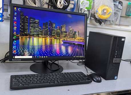 Manama, Computers, BHD 105,  Dell Core I7 Computer (8CPUs) RAM 8GB SSD 256GB 35x Fast 22" Monitor WIN & MS Office Ready