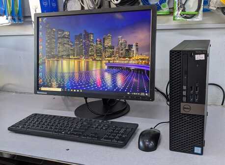 Manama, Computers, BHD 105,  Dell Core I7 Computer (8CPUs) RAM 8GB SSD 256GB 35x Fast 22" Monitor WIN & MS Office Ready