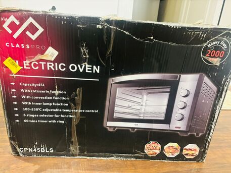 Jeddah, Appliances, SAR 150,  Elecric Oven 45L