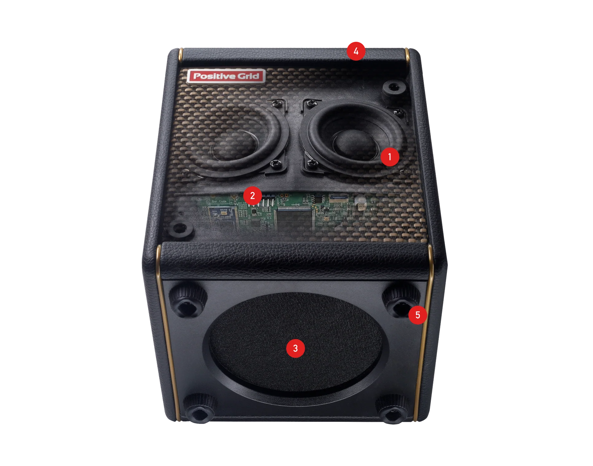 Al Jubail Al Balad, Musical Instruments, SAR 800,  Positive Grid Spark MINI Smart Amp 🎸 10,000+ Tones + Bluetooth (Like New)