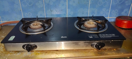 Al Maathar, Appliances, SAR 300,  Ikon 2 Burner Gas Stove With Cylinder&ndash; Working Perfect
