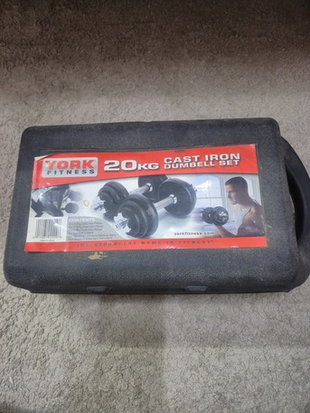 Jeddah, Sporting Goods, SAR 500,  Good Condition Dumbbell 20 Kg With Bench