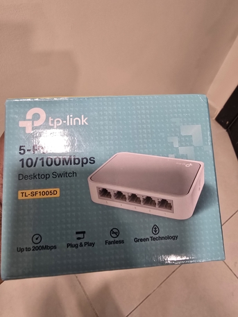 Khobar, Computers, SAR 110,  TP Link Router Switch 5 Ports