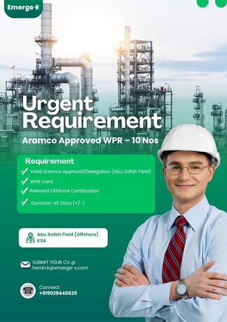 Riyadh, Jobs, Project Location: Abu Safah Field (Offshore)