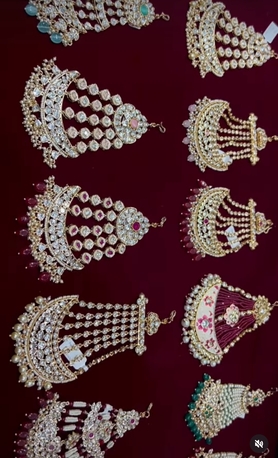 Jeddah, Jewelry, SAR 300,  Real Kundan Jewelry, Zardosi Bangles