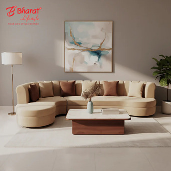 Indore, Furniture, INR 104049,  Buy Luxury U-Shaped Sofas Online | Premium Designs | Bharat Lifestyle