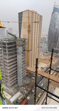 Riyadh, Construction, Scaffolding Work