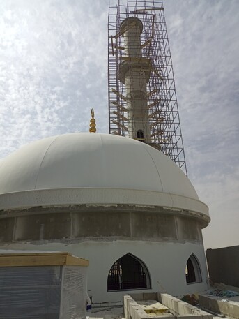 Riyadh, Construction, Scaffolding Work