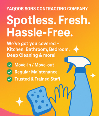 Manama, Cleaning, Apartment / Flat Cleaning Services