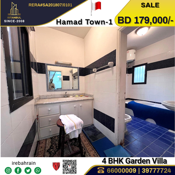 Hamad Town, Real Estate For Sale, BHD 179000,  4 BR,  Fully Furnished Garden Villa For Sale In Hamad Town - R-Abt-1