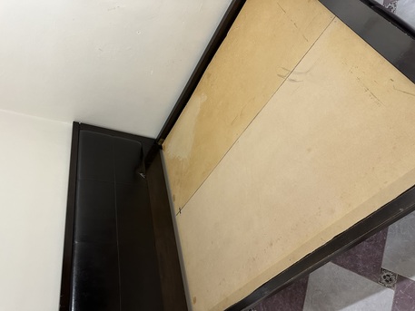 Riyadh, Furniture, SAR 300,  King Size Bed With Mattress In Very Good Condition