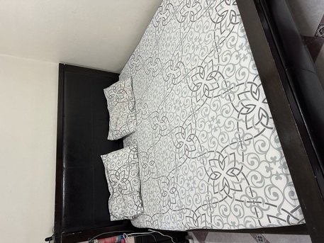 Riyadh, Furniture, SAR 300,  King Size Bed With Mattress In Very Good Condition