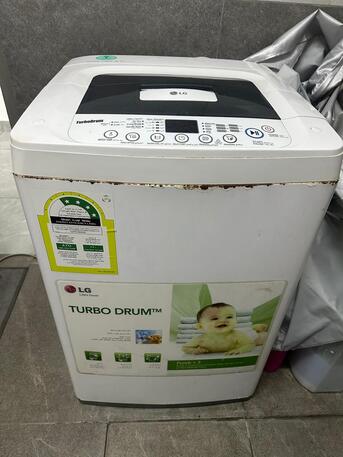 Al Rehab, Appliances, SAR 350,  Top Load - Automatic LG Washing Machine 5.5KG