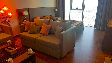 Sanabis, Apartments/Houses, BHD 260/month,  Furnished,  Studio,  55 Sq. Meter,  Luxury Studio For Rent In Sanabis &ndash; Just BD 260/-