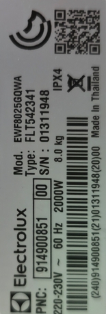 Dammam, Household Items, SAR 700,  WASHING MACHINE FRONT LOAD 8KG