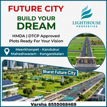 Mumbai, Residential Plots, INR 22000,  225 Sq. Yard,  Arcadia &ndash; Premium HMDA & RERA Approved Villa Plots