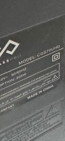 Hidd, Electronics, BHD 70,  Classpro 70 Inch 4K UHD WebOS Smart LED TV