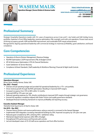 Riyadh, Job Seekers, Front Office Manager
