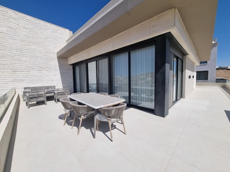 Abdoun, Apartments/Houses, JOD 40000/year,  Furnished,  3 BR,  300 Sq. Meter,  Brand New Rooftop Apartment For Rent In Abdoun