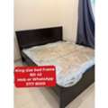 BHD 42,  🌍King Size Bed Frame In Good Condition For Sale With Delivery