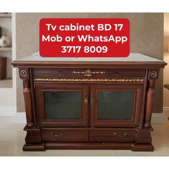 Manama, Furniture, BHD 17,  🌏🌐Tv Cabinet In Good Condition For Sale With Delivery