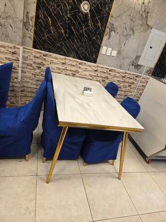 Dammam, Furniture, SAR 2000,  Restaurant Dinning Table For Sell. Excellent Condition (2 Months Used)