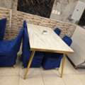 SAR 2000,  Restaurant Dinning Table For Sell. Excellent Condition (2 Months Used)