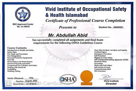 Jubail, Job Seekers, Safety Professional