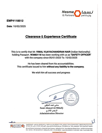 Dubai, Job Seekers, Safety Officer / HSE Officer