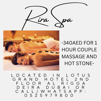 Al Rigga, Health, Rira Spa Offer 3/29/2026
