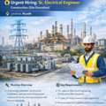 Sr. Electrical Engineer &ndash; Construction (Site Execution) - Riyadh, KSA.