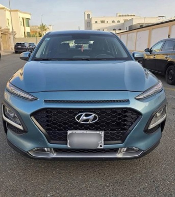 Jeddah, Vehicles, Cars & Trucks , SAR 56000,  Hyundai Kona,  2021,  Automatic,  100000 KM,   Sky Blue Color Perfect Condition