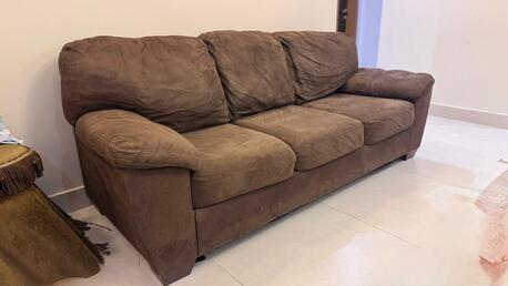 Obhur Al Shamaliyah, Furniture, SAR 800,  Ashley 3‑Piece Sofa Set &ndash; Excellent Condition