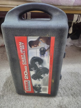 Jeddah, Household Items, SAR 400,  Good Condition Dumbbell 20 Kg With Bench