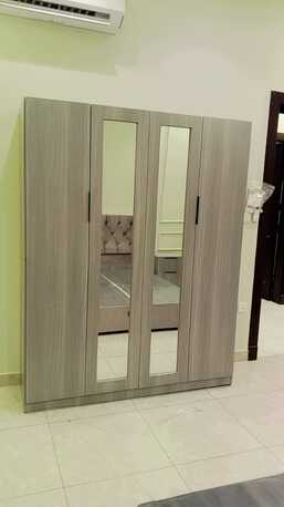 Jeddah, Furniture, SAR 1,  Four Doors Wardrobe &ndash; Smart Storage With A Modern Touch