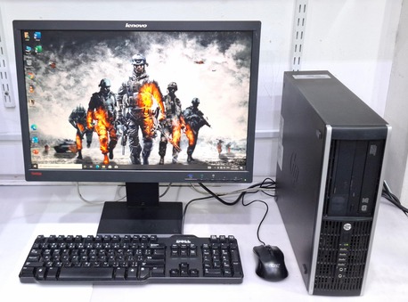 Manama, Computers, BHD 83,  HP Core I7 WiFi Computer Set 22" FHD Monitor AMD Graphics Card 16GB RAM SSD 120GB+500GB HD