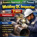 Welding QC Inspector Aramco Approved And CBT Passed