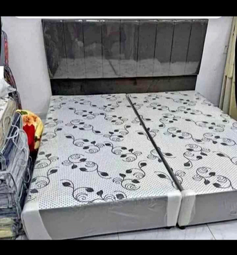 Jeddah, Furniture, SAR 630,  Double Bed With Medicated Mattress 15 Cm In Reasonable Price