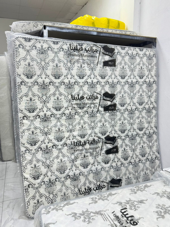 Jeddah, Furniture, SAR 630,  Double Bed With Medicated Mattress 15 Cm In Reasonable Price