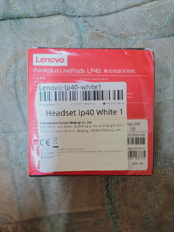 Khobar, Electronics, SAR 40,  Lenovo Bluetooth Earbuds